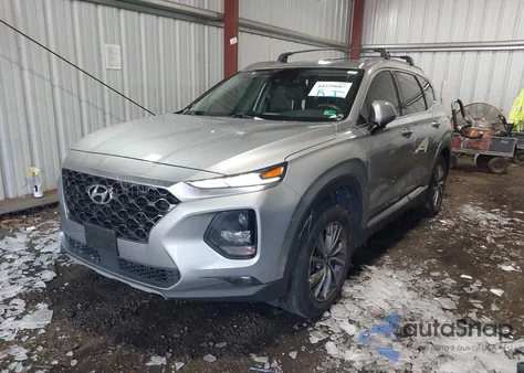 2020 Hyundai Santa Fe Sel из США, поврежденный, VIN 5NMS3CADXLH192809